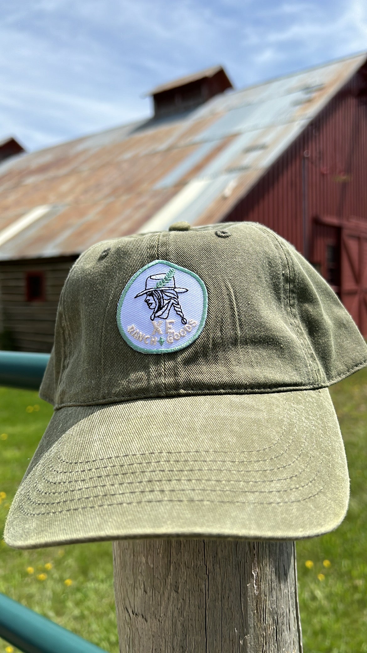 XE Green Canvas Hat