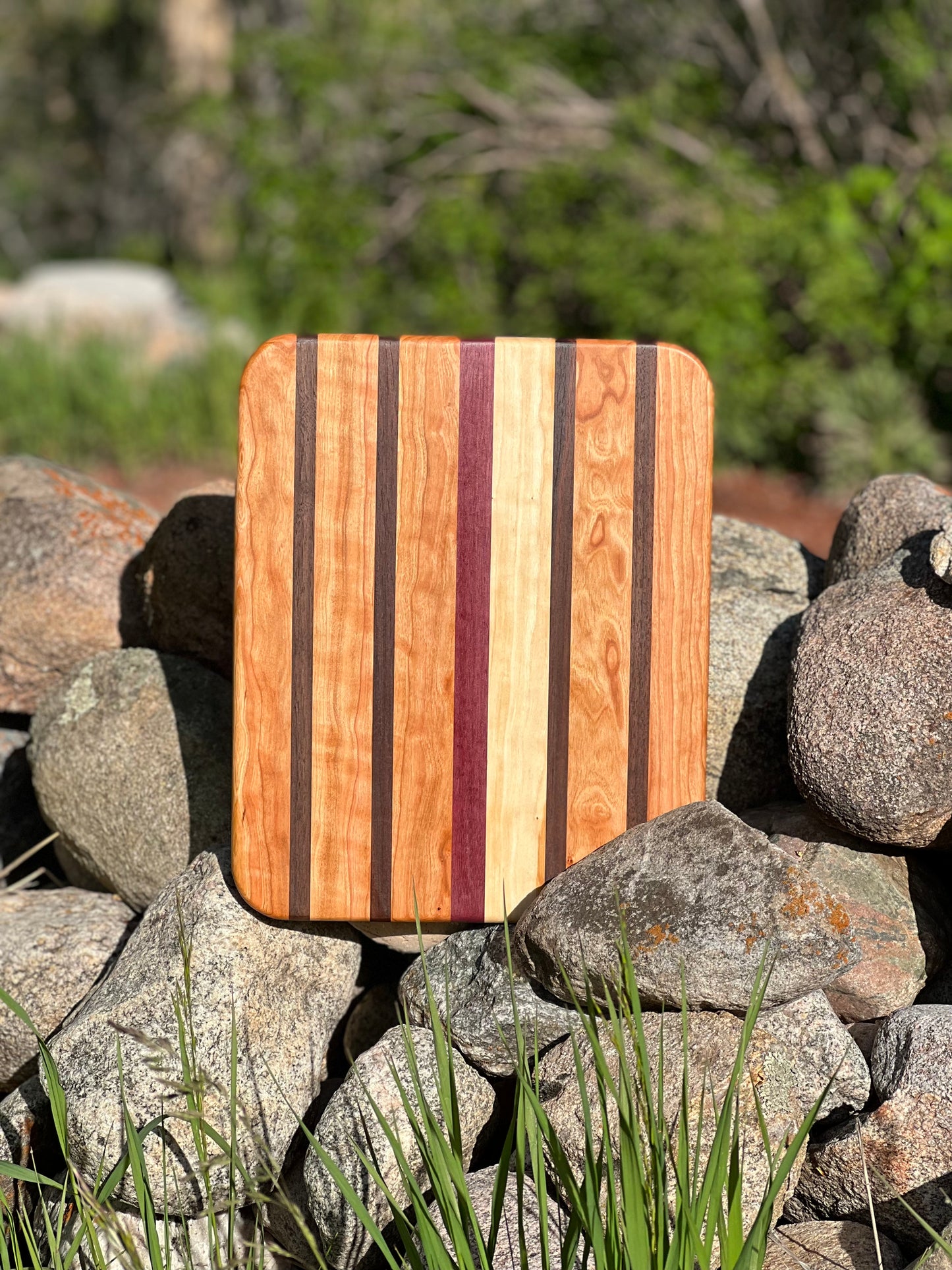 Three Wood Cutting Board